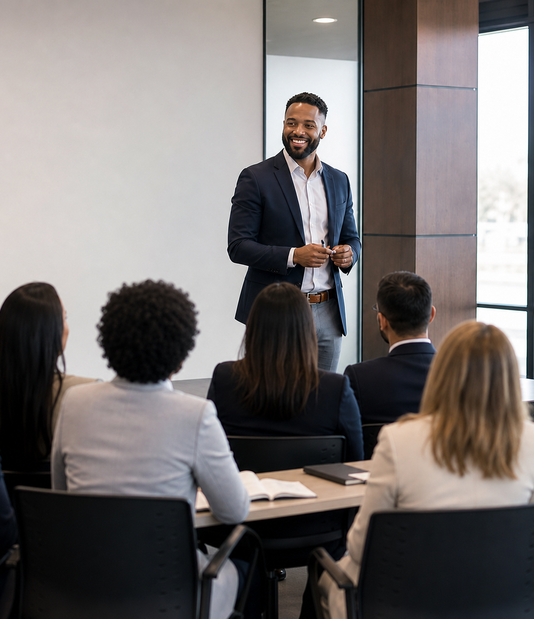 Professional Training Room with Business Educators-1-1